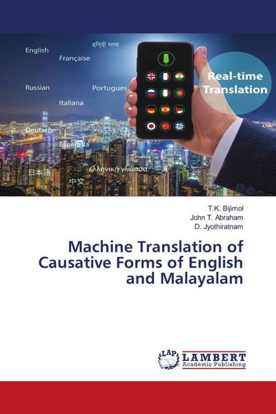 Produktbild: Machine Translation of Causative Forms of English and Malayalam