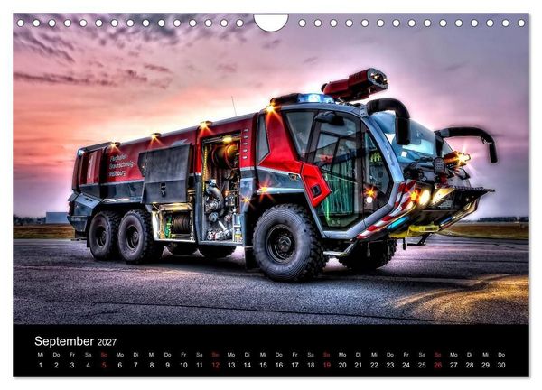 Produktbild: Feuerwehr Braunschweig (Wandkalender 2027 DIN A4 quer), CALVENDO Monatskalender