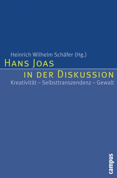 Produktbild: Hans Joas in der Diskussion