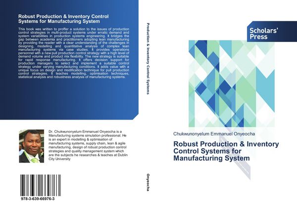 Produktbild: Robust Production & Inventory Control Systems for Manufacturing System