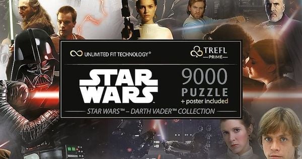 Produktbild: UFT Puzzle 9000- Star Wars - The Story of Darth Vader"(WY. INTERNET) / Star Wars Mix 70%