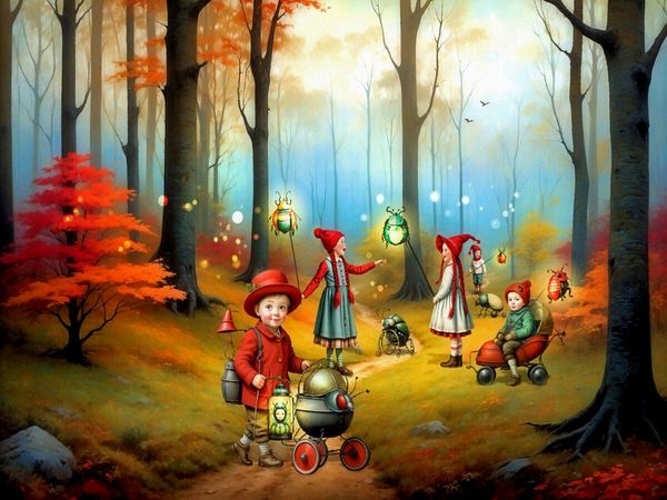 Produktbild: CALVENDO Puzzle Laternenumzug | 1000 Teile Lege-Gr&ouml;&szlig;e 64x48cm Foto-Puzzle f&uuml;r gl&uuml;ckliche Stunden