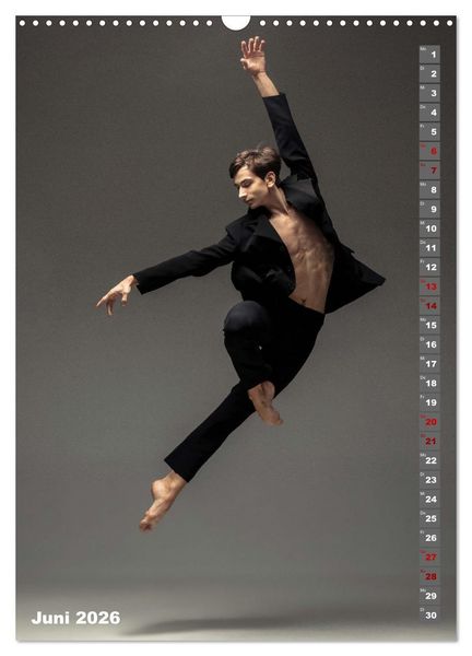 Produktbild: Sinneseindruck Ballett (Wandkalender 2026 DIN A3 hoch), CALVENDO Monatskalender