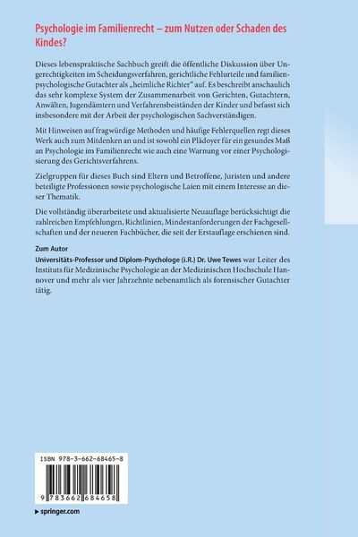Produktbild: Psychologie im Familienrecht - zum Nutzen oder Schaden des Kindes?