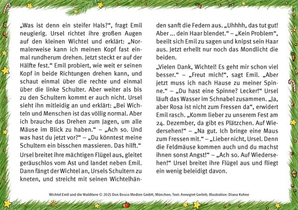 Produktbild: Wichtel Emil und die Waldtiere. 24 Geschichten zum Vorlesen im Advent. F&uuml;r Kinder von 3 bis 6