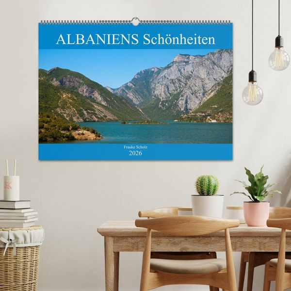 Produktbild: ALBANIENS Sch&ouml;nheiten (Wandkalender 2026 DIN A2 quer), CALVENDO Monatskalender