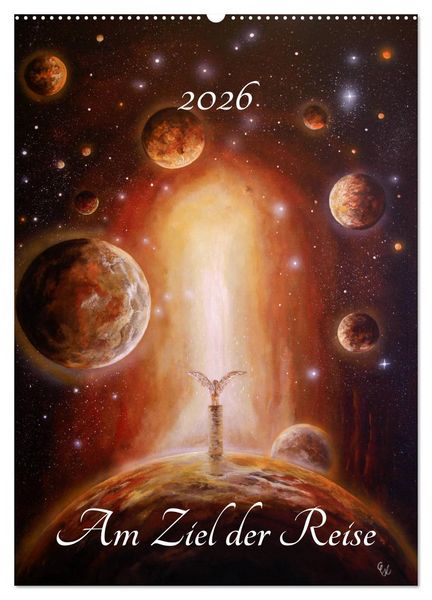 Produktbild: Am Ziel der Reise (Wandkalender 2026 DIN A2 hoch), CALVENDO Monatskalender