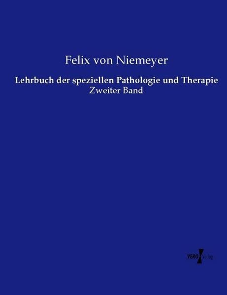 Produktbild: Lehrbuch der speziellen Pathologie und Therapie