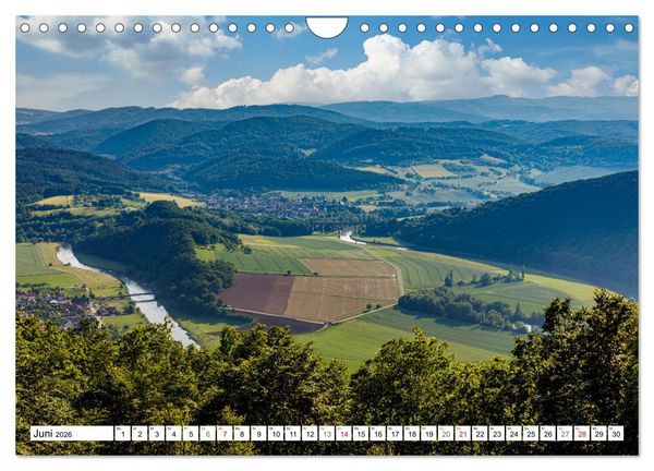 Produktbild: Unterwegs im Werratal (Wandkalender 2026 DIN A4 quer), CALVENDO Monatskalender