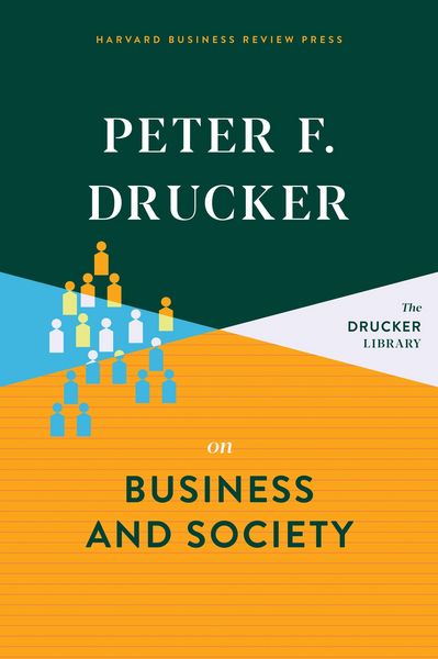 Produktbild: Peter F. Drucker on Business and Society