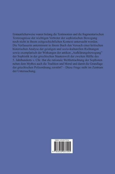 Produktbild: Die Sophistik
