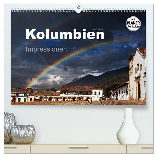 Produktbild: Kolumbien Impressionen (hochwertiger Premium Wandkalender 2026 DIN A2 quer), Kunstdruck in Hochglanz