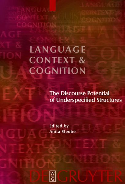 Produktbild: The Discourse Potential of Underspecified Structures