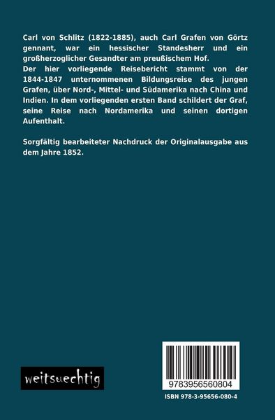 Produktbild: Reise um die Welt in den Jahren 1844-1847