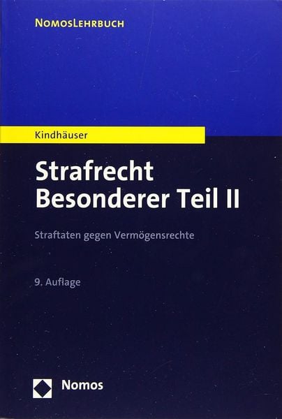 Produktbild: Strafrecht Besonderer Teil II