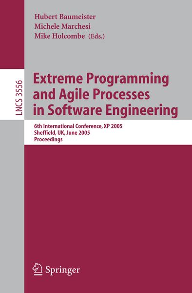Produktbild: Extreme Programming and Agile Processes in Software Engineering
