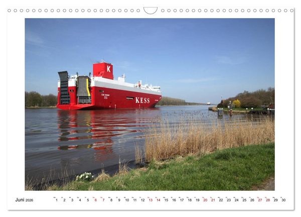 Produktbild: Zwischen Hochdonn & Brunsb&uuml;ttel: P&ouml;tte gucken am Kanal (Wandkalender 2026 DIN A3 quer), CALVENDO Monatskalender
