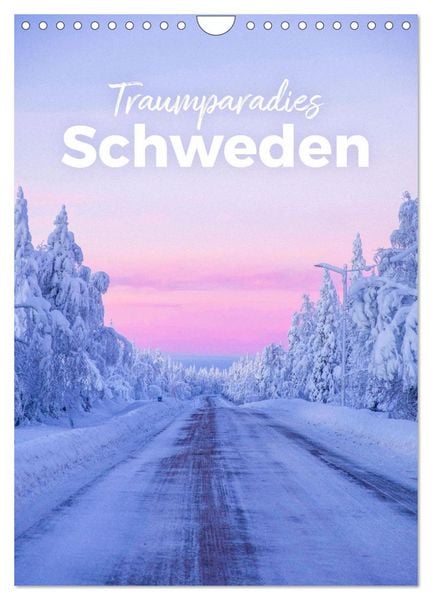 Traumparadies Schweden (Wandkalender 2026 DIN A4 hoch), CALVENDO Monatskalender