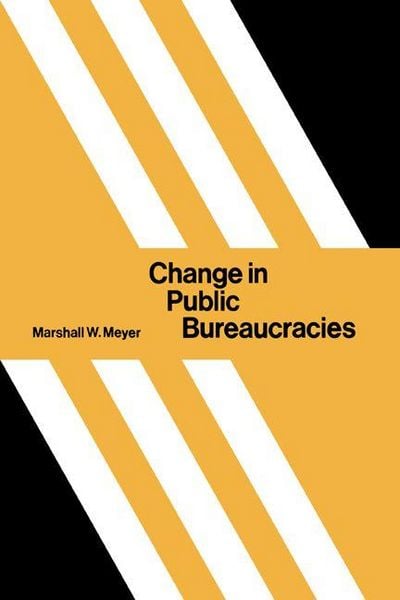 Produktbild: Change in Public Bureaucracies