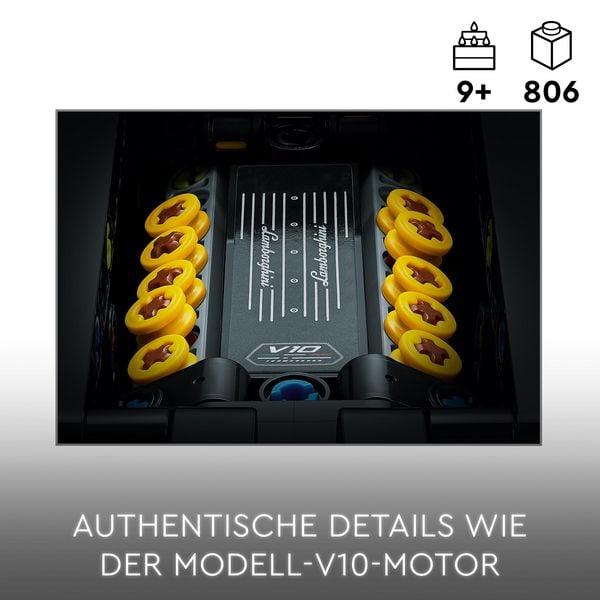 Produktbild: LEGO Technic 42161 Lamborghini Hurac&aacute;n Tecnica, Spielzeugauto-Modellbausatz