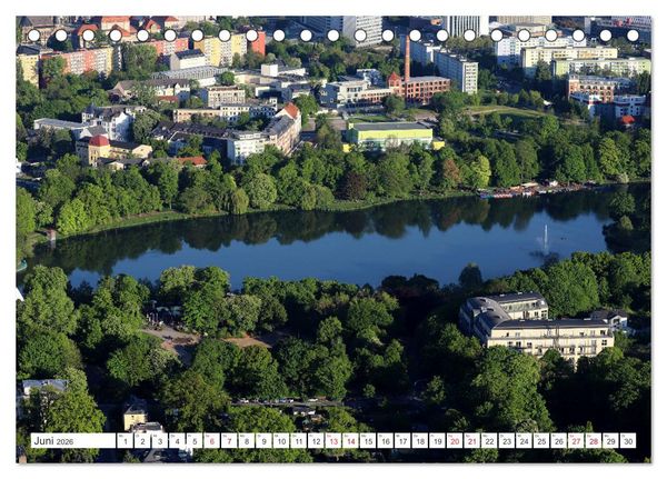 Produktbild: Chemnitz - Von Oben Nach Unten (Tischkalender 2026 DIN A5 quer), CALVENDO Monatskalender