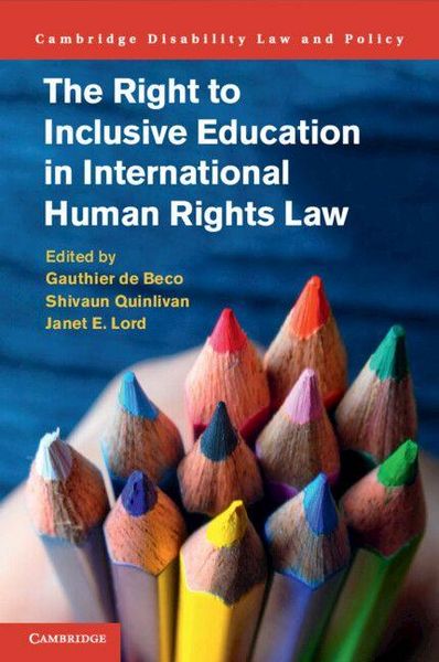 Produktbild: The Right to Inclusive Education in International Human Rights Law