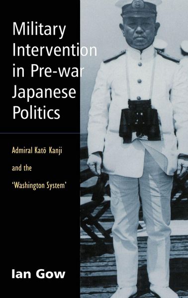 Produktbild: Military Intervention in Pre-War Japanese Politics