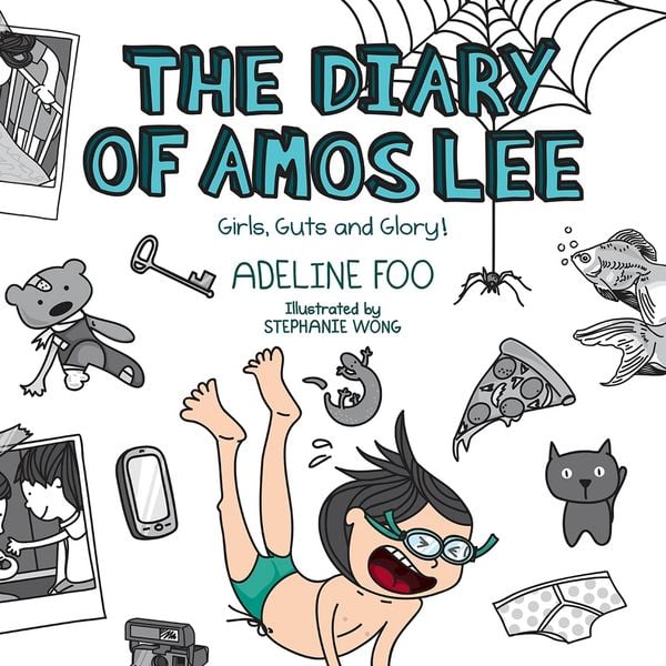 Diary of Amos Lee: Girls, Guts and Glory!, The - Adeline Foo, Audio, 9789179236373