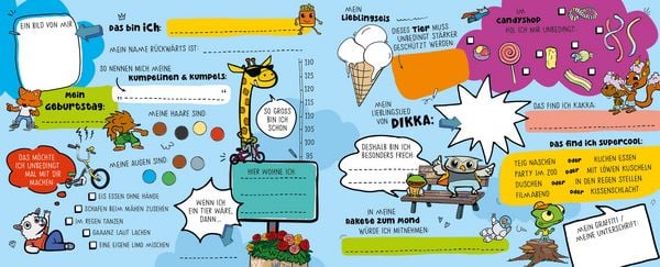 Produktbild: Meine nashornstarke G&auml;ng &ndash; Das Freundebuch von DIKKA