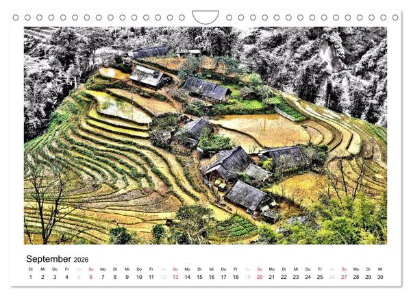 Produktbild: Vietnam - Mit anderen Augen (Wandkalender 2026 DIN A4 quer), CALVENDO Monatskalender