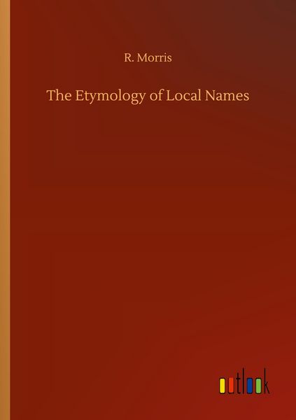 Produktbild: The Etymology of Local Names