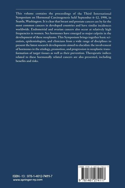 Produktbild: Hormonal Carcinogenesis III