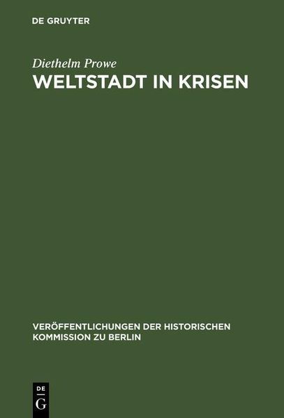 Produktbild: Weltstadt in Krisen