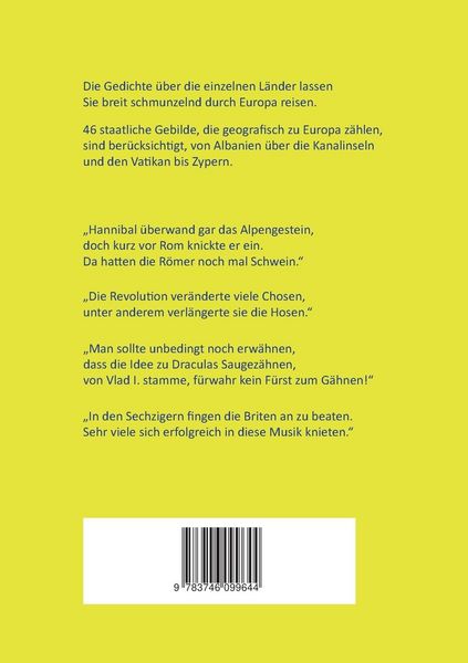 Produktbild: Europa in Haufenreimen