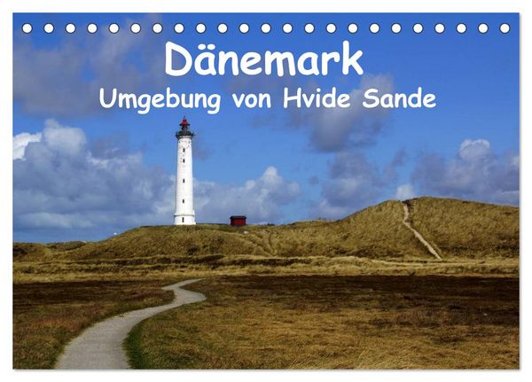 Produktbild: D&auml;nemark - Umgebung von Hvide Sande (Tischkalender 2026 DIN A5 quer), CALVENDO Monatskalender