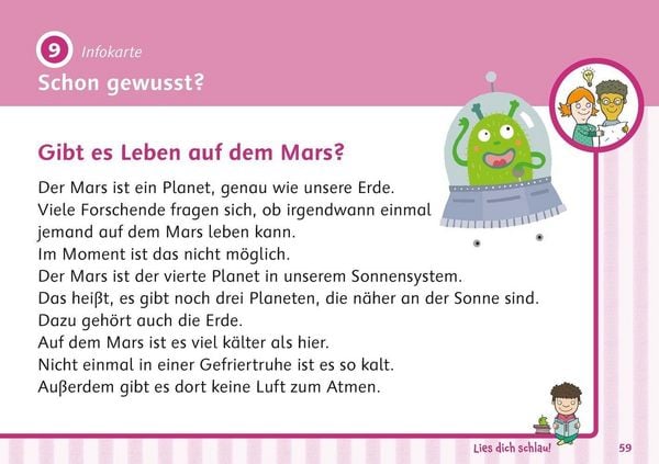 Produktbild: Lies dich schlau! Lesef&ouml;rderung f&uuml;r Klasse 2-3