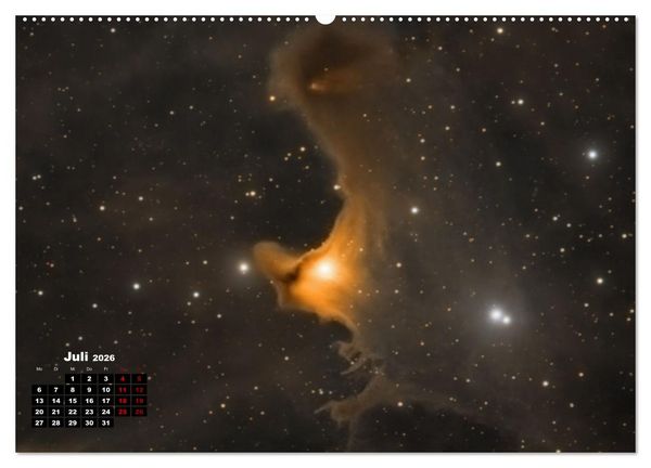 Produktbild: InfinityAstro - die Unendlichkeit im Bild - Astrofotos von Roland Schliessus (hochwertiger Premium Wandkalender 2026 DIN A2 quer), Kunstdruck in Hochglanz