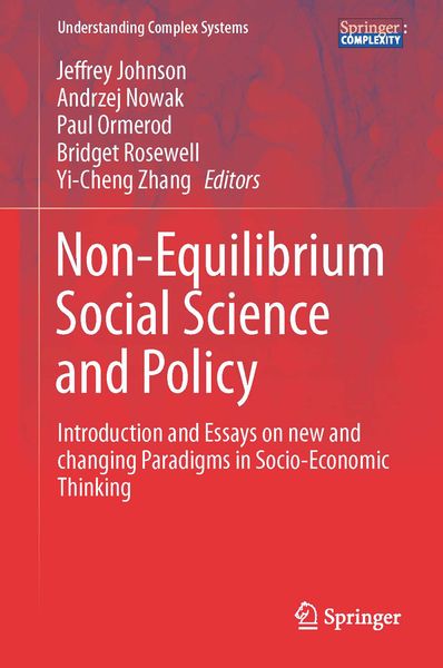 Produktbild: Non-Equilibrium Social Science and Policy