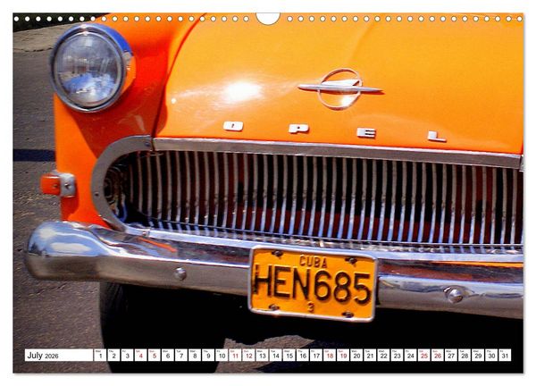Produktbild: Opel Nostalgia (Wall Calendar 2026 DIN A3 landscape), CALVENDO 12 Month Wall Calendar