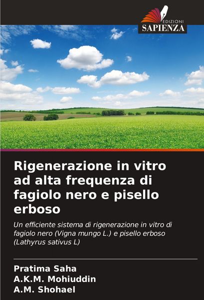 Produktbild: Rigenerazione in vitro ad alta frequenza di fagiolo nero e pisello erboso