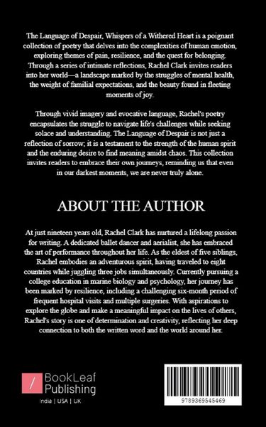Produktbild: The Language of Despair