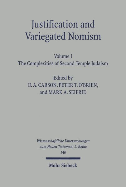 Produktbild: Justification and Variegated Nomism. Volume I
