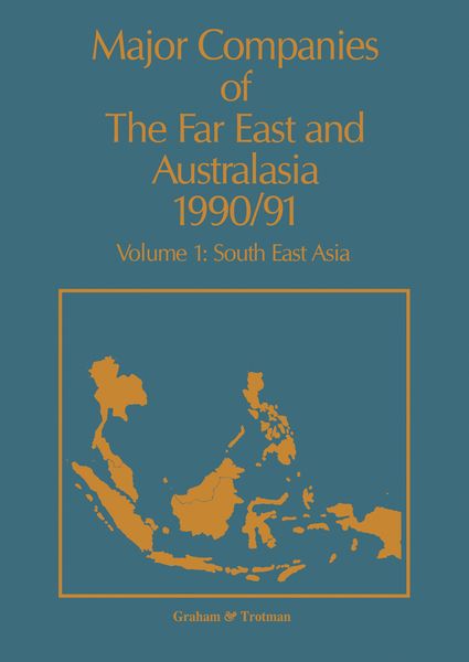 Produktbild: Major Companies of The Far East and Australasia 1990/91
