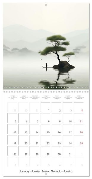 Produktbild: Japan: a Year of Art and Tradition (Wall Calendar 2026 12 &times; 12 Inch) CALVENDO 12 Month Wall Calendar