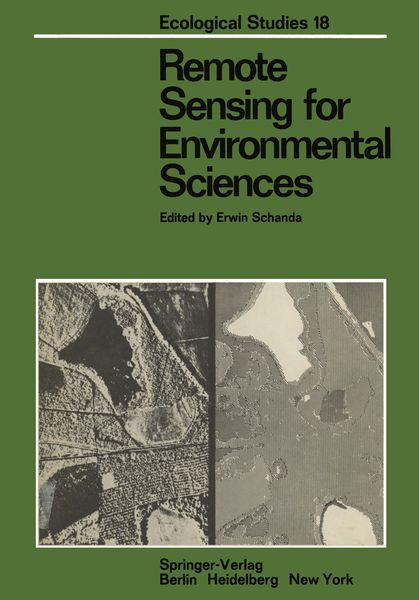 Produktbild: Remote Sensing for Environmental Sciences