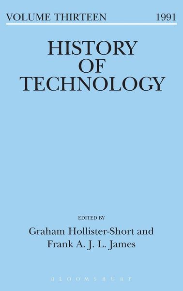 Produktbild: History of Technology Volume 13