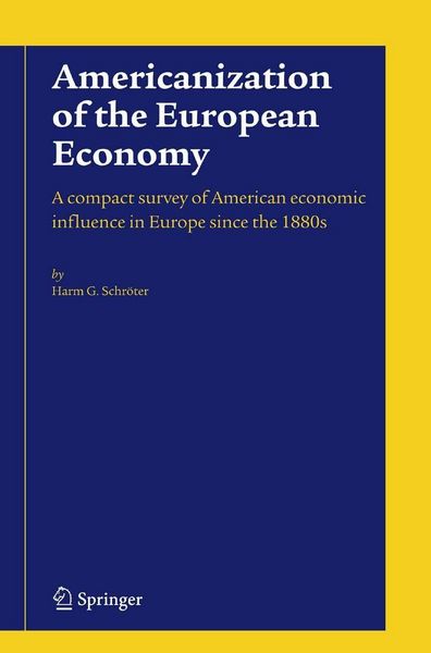 Produktbild: Americanization of the European Economy