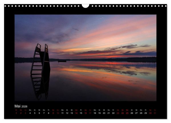Produktbild: Finnland - Nordische Farbenspiele (Wandkalender 2026 DIN A3 quer), CALVENDO Monatskalender