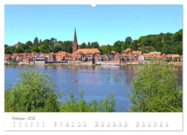 Produktbild: Die Elbe Impressionen (hochwertiger Premium Wandkalender 2026 DIN A2 quer), Kunstdruck in Hochglanz