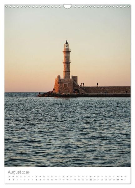 Produktbild: Kreta - Sonne, Meer und griechische Lebensart (Wandkalender 2026 DIN A3 hoch), CALVENDO Monatskalender